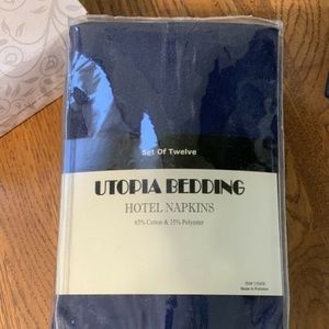 Utopia Navy Hotel Napkins